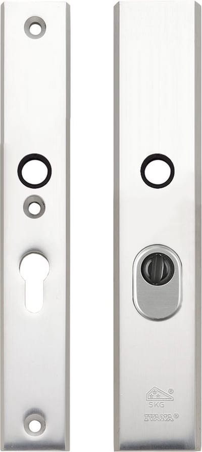 Ivana Veiligheidslangschilden PC72 SKG3 Aluminium F1 Met Kerntrekbeveiliging Type 30/Recht Afgerond