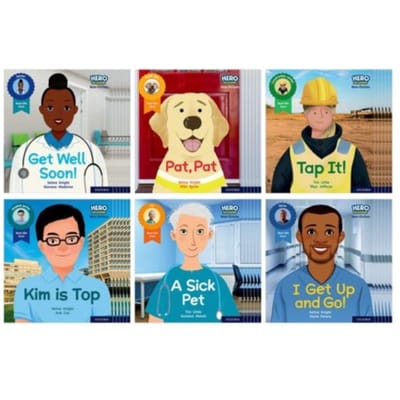 Hero Academy Non-Fiction: Oxford Level 1/1+, Lilac-Pink Book Bands: Class Pack - Hero Academy - Tim Little