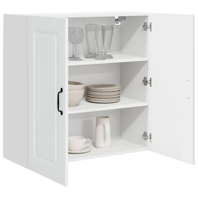 vidaXL - Vaatwasserpaneel - Kalmar - Hoogglans - wit - 80 - x - 31 - x - 80 - cm