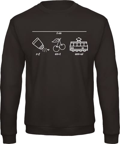 Mijn foute kersttrui - Rebus - Sweater - zwart - L