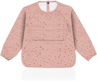 Slabbetje met Mouwen | Waterdichte Slabbetjes voor Baby's | 6 tot 36 Maanden | BLW Slabbetje | Waterdicht Babylapje | Gemakkelijk Schoon te Maken | Zacht en Leuk