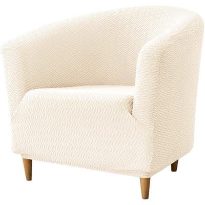 Jacquard Club Fauteuilhoes Elastische Badkuip Stoelhoezen Stretch Enkele Club Sofa Slipcovers voor Woonkamer Bar Balie Thuis 1pc