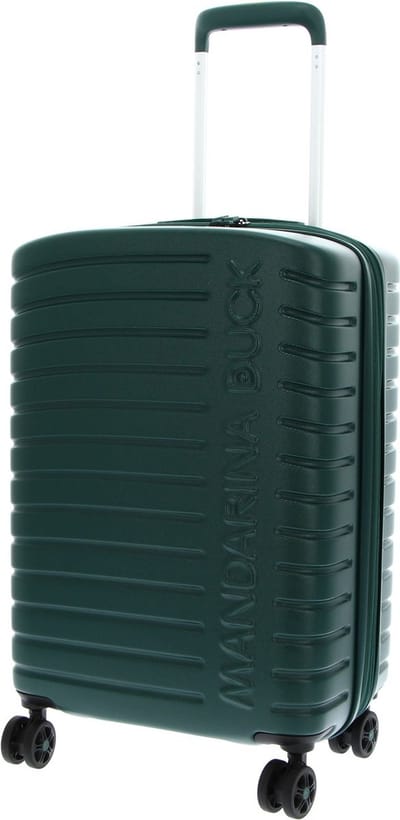 MANDARINA DUCK Flyduck Expandable Cabin Trolley Rain Forest Donkergroen 55cm