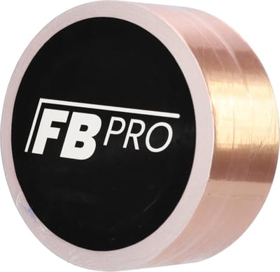 Kopertape slakken 25 meter - 50mm - Geleidende Tape - Koperfolie - Slakkenwering - EMI afscherming - Enkelzijdige Geleidende Tape - Extra Sterk - Koperen Tape