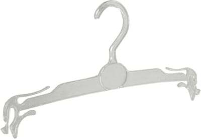 De Kledinghanger Gigant - Lingeriehanger - BH Hanger - Badmode Hanger - LS32 - 50 Stuks - Kunststof- Transparant - 32 cm - Kledinghanger - Kleerhanger (LS32_02/50)