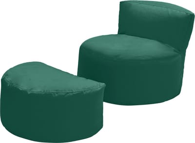 Zitzak - Kinder Zitzakken met Voetenbank - Zitzak Kind - Binnen & Buiten Zitzak Lounge - Duurzaam Gaming Zitzak Stoel - Bean bag Ligstoel