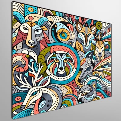 Kunstprint | Wanddecoratie | Canvas | 40 × 40 cm