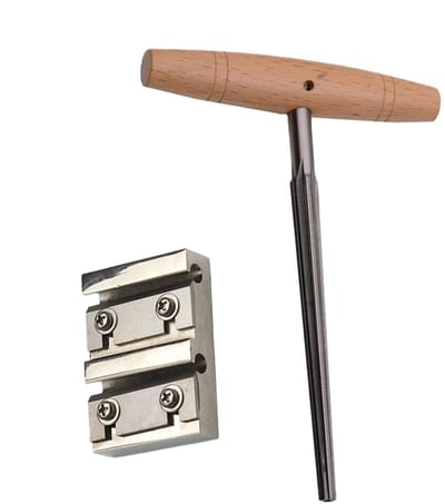 Vioolgat Frees - Stempenen Frees - Instrument Reparatie - Nauwkeurige Conische Vorm - 1:26 Tapsheid - Hout Metaal