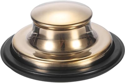 1-pack gootsteen stop van roestvrij staal, universele plug voor keukenafvoer, 3-3/8 inch diameter, duurzaam en eenvoudig te installeren