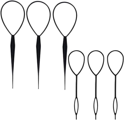 Looptools voor Haarstyling - 6 Stuks Haarvlecht- en Twisting Gereedschap voor Vrouwen en Meisjes