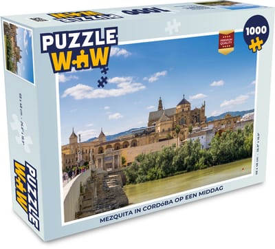 Puzzel Mezquita in Cordóba op een middag - Legpuzzel - Puzzel 1000 stukjes volwassenen