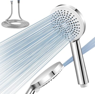 Waterbesparende Douchekop - Hogedruk - Douchekop en Slang - Voor Efficiënt Watergebruik