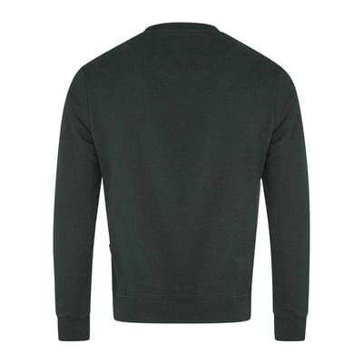 Aquascutum Heren Aldis Pixel Logo Sweatshirt (Zwart)