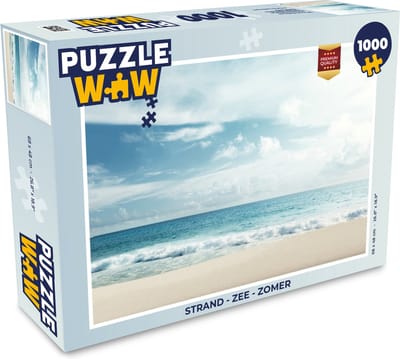 Puzzel Strand - Zee - Zomer - Legpuzzel - Puzzel 1000 stukjes volwassenen