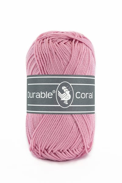 Durable Coral - 224 old rose - Gemerceriseerd Katoen Garen