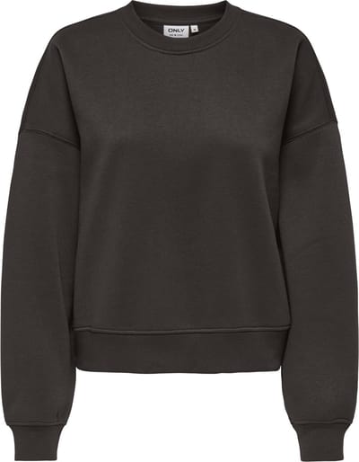 Only bruine dames trui   Ronde hals   Regular fit   Duurzaam   Lange mouw Bruin M
