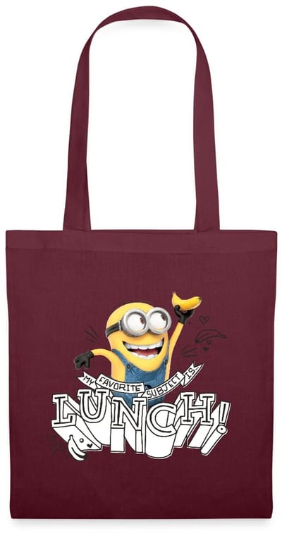 Minions Met Banaan Mijn Favoriete Thema Is Lunch Tas Van Stof Schoudertas