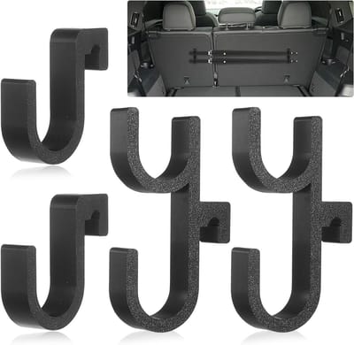 Set van 4 Umbrella Holder Organizer Haken voor Auto, Ideale Oplossing voor Parapluopslag in Kofferbak en Achterbank, Geschikt voor SUV, Truck en Boot