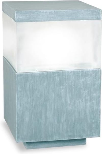 Q-Bis Imit.Blauwe Steen E27 25X25X42