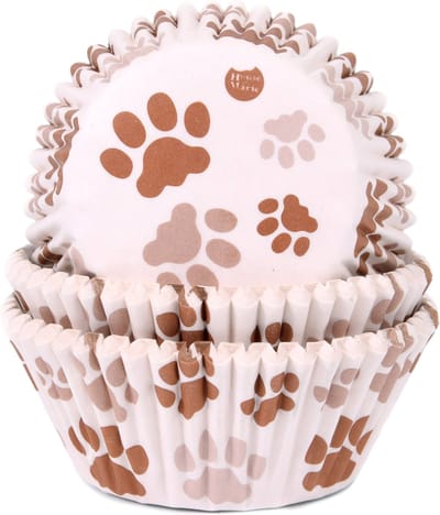 House of Marie Backing Cups Paw Control bruin
