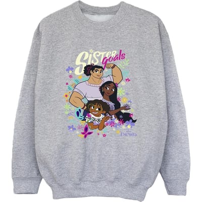 Disney Jongens Encanto Zuster Doelen Sweatshirt (Sportgrijs)