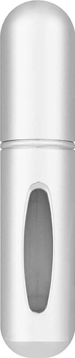 Navulbare Parfum Verstuiver Mini | Zilver | 5 ML | Aluminium Case | Fashion Favorite