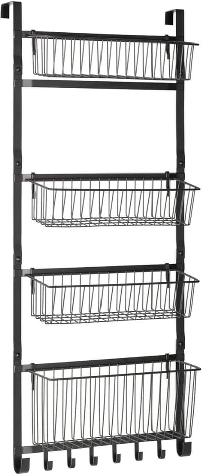 SCH® Kruidenrek ophangbaar - Kruidenrek - Zwart - ‎41cm x 27cm x 14cm