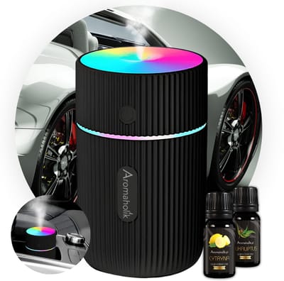 Aromaholik Intensa - Aromadiffuser - LED Verlichting - USB-Aangedreven - Voor Auto's