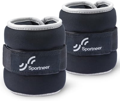 Verstelbare Enkelgewichten Set voor Dansen, Hardlopen en Fitness - 2 x 0.5kg, 2 x 1kg, 2 x 1.5kg, 2 x 2kg, 2 x 3kg - Ideaal voor Krachttraining en Revalidatie