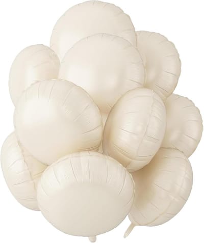 Ronde Folieballonnen in Blauw, 10 Stuks van 45 cm - Helium Ballonnen voor Verjaardagsfeesten, Babyshowers en Bruiloften