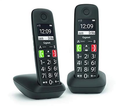 Draadloze Telefoon met Grote Toetsen voor Senioren - Hoog Zichtbare Display en Handsfree Functionele Compatibiliteit