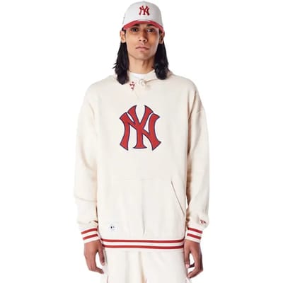 Oversized sweatshirt met capuchon New York Yankees MLB Rib Infill
