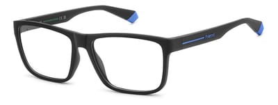 Polaroid PLD D569 Matte black blue 57/16/140 MAN Brilmonturen
