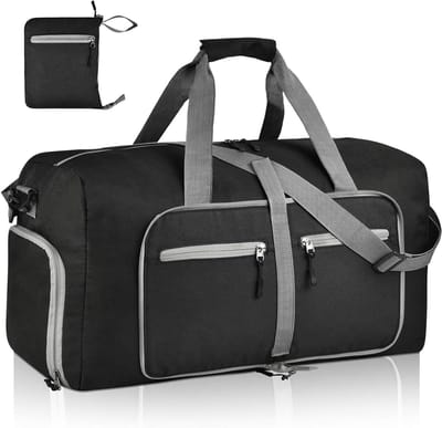 Reistas - Sporttas Weekendtas - Ruim Reizen - Inclusief Schoenenvak - 65 Liter - Zwart
