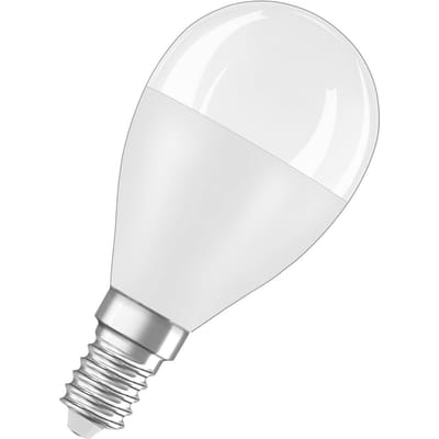 OSRAM LED PCR LAMP WITH CLASSIC P in P-Form, LED-Lampe, Matt, 7,5 W, (ex 60 W), 806 lm, Kaltweiß, 4000 K, 15000 h, CRI 80