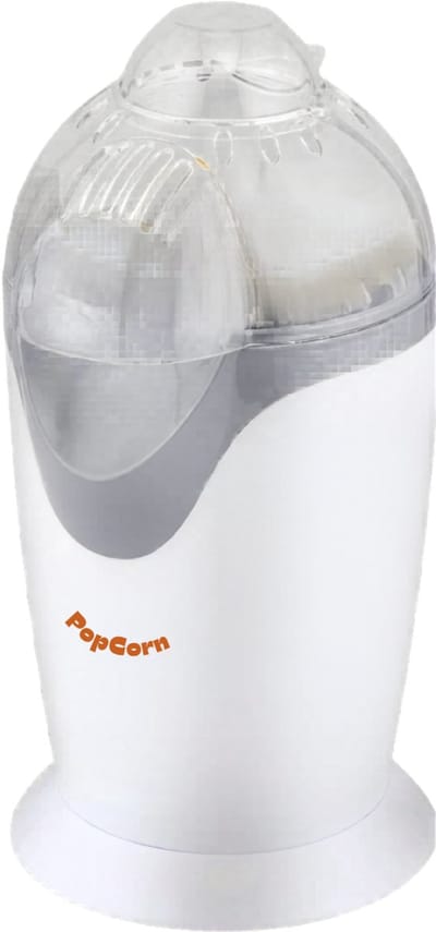 DnA® Popcorn Machine - Popcornmachine - Popcorn Machine Princess - Wit-Grijs - 10cm x 10cm x 10cm