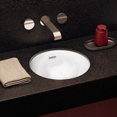 Villeroy & Boch Loop & Friends undermount washbasin round, with overflow 4A510001