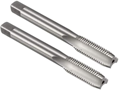 Dailygoody - Metrische Machine Tap - Draad Tappen - Roestvrij staal - M10 x 1.25mm - Geschikt voor DIY - 2 stuks