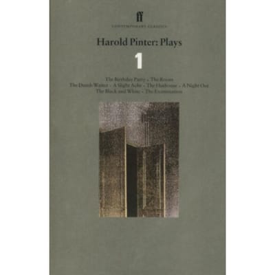 Harold Pinter Plays 1 - Harold Pinter