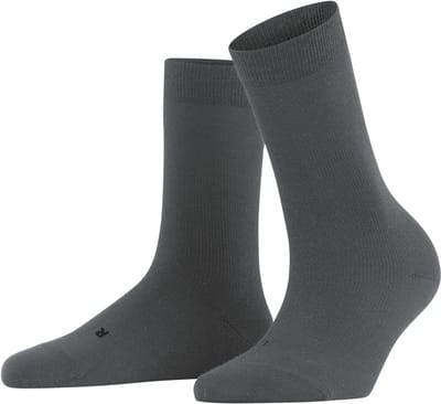 FALKE Stabilizing Wool Everyday compressiezone bij de enkel wol sokken dames grijs - maat 35-36
