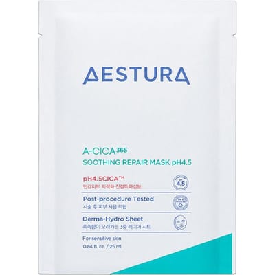 [AESTURA] Masque Apaisant Réparateur A-CICA pH4.5 25ml 1EA white
