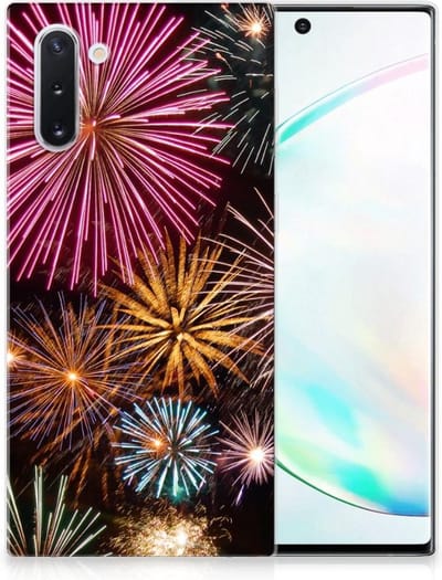 Samsung Galaxy Note 10 Silicone Back Cover Vuurwerk