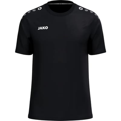 JAKO T-shirt One Cotton zwart kindermaten 6101k-800