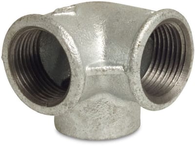 Tempergietfitting 3/4 inch, verzinkte Winkelverdeler