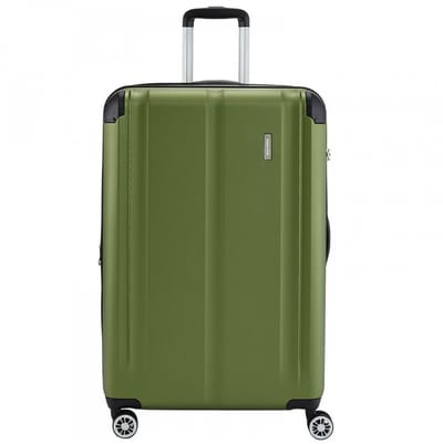 Travelite Harde Koffer / Trolley / Reiskoffer - 68 cm (Large) - City - Groen