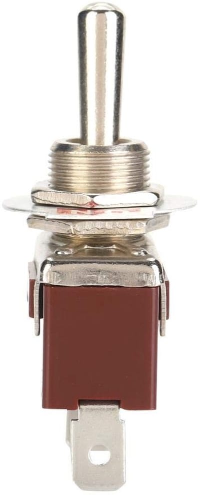 Allecto - Set van 5 Mini Wippertjes ON/OFF 15A 250V - Compacte Schakelaars voor Diverse Toepassingen