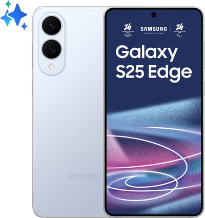 Samsung Galaxy S25 Edge 17 cm (6.7") Dual SIM Android 15 5G USB Type-C 12 GB 512 GB 3900 mAh Blauw