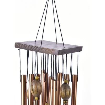 Grote Windgong Klokken Koperen Buizen Buiten Tuin Tuin Huis Decor Ornament gray