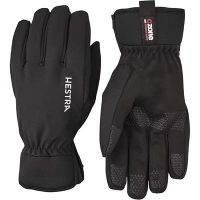 Hestra Czone Contact Glove -5 Finger Handschoenen Zwart 32110