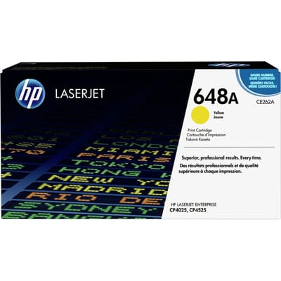 Tonercartridge hp ce262a 648a geel